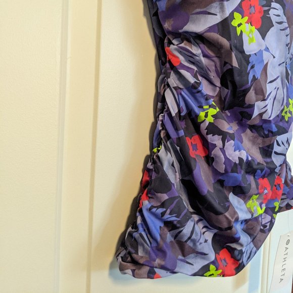 Athleta Twilight Tropic Bra Cup Tankini 36D/DD - Picture 5 of 8